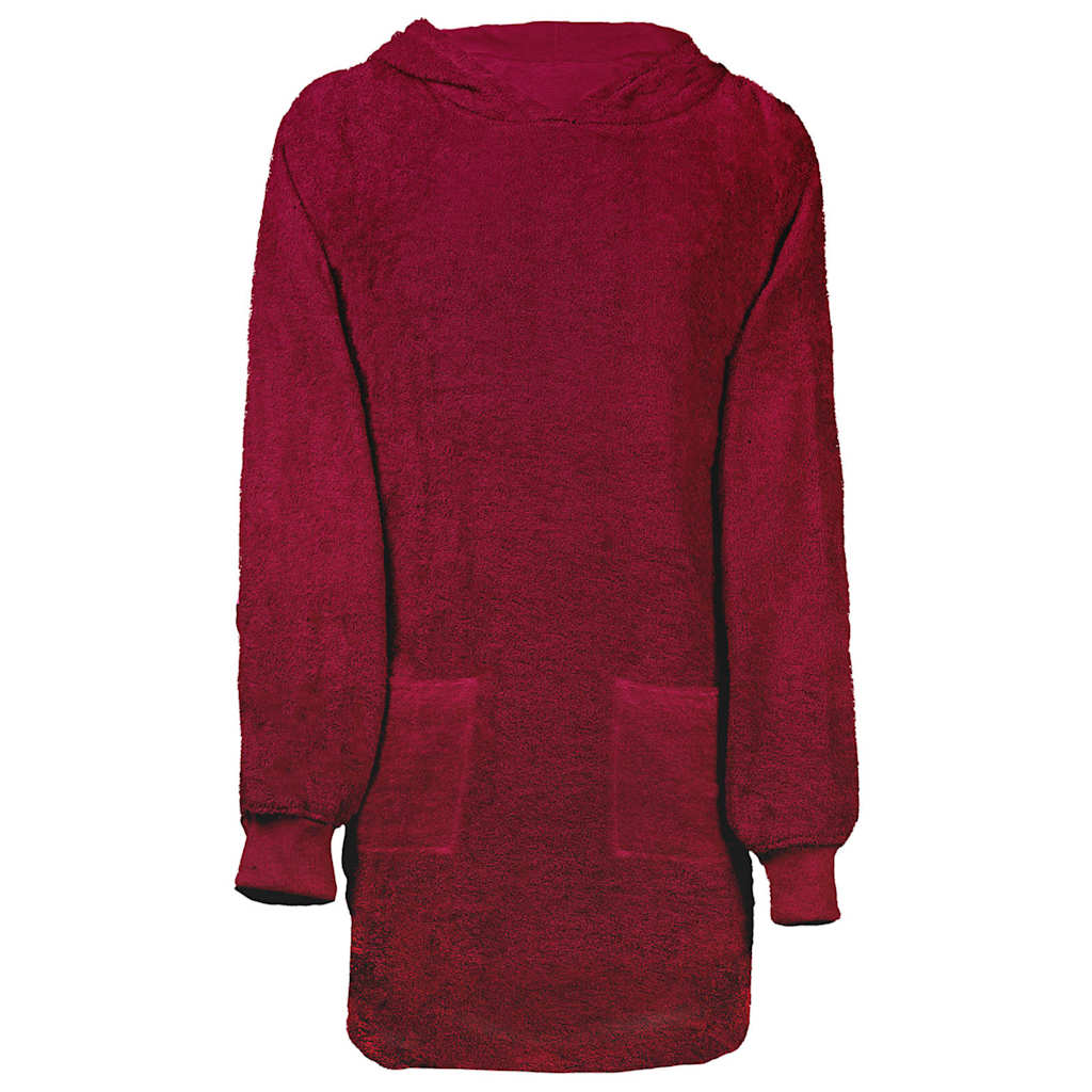 JUNG Vida Decken-Hoodie KINN Rot L Baumwolle