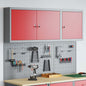JUNG Vida Werkzeugschrank-Set 5 pcs Rot Pulverbeschichteter Stahl