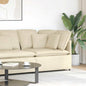 JUNG Vida Modulares Sofa Eckmodul mit Kissen Creme 100 cm
