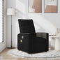 JUNG Vida Massagesessel Schwarz Stoff