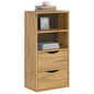 JUNG Vida Beistellschrank mit Schubladen 40x24x79 cm Massivholz Kiefer