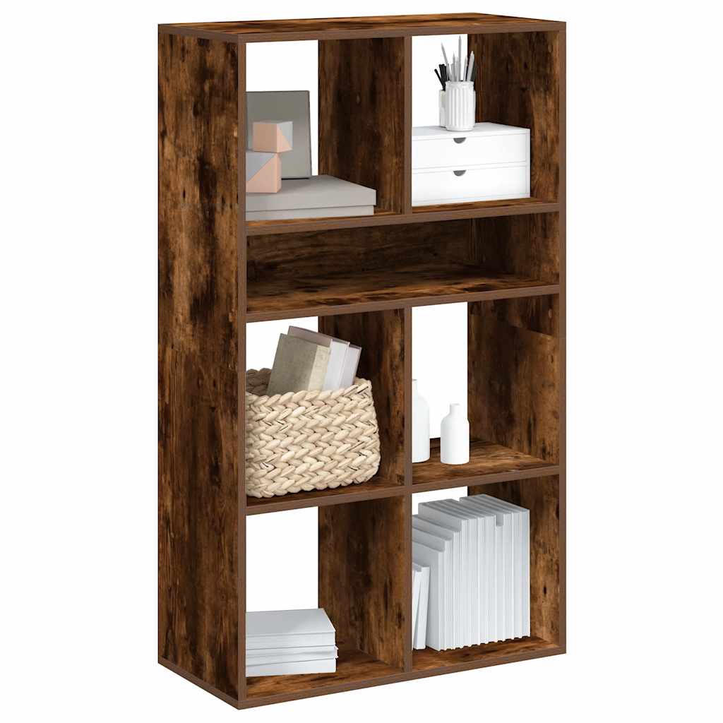 JUNG Vida Bücherregal Räuchereiche 66x31x112 cm Holzwerkstoff