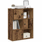 JUNG Vida Bücherregal Altholz-Optik 60x24x76,5 cm Holzwerkstoff