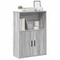 JUNG Vida Bücherregal Grau Sonoma 60x24x85 cm Holzwerkstoff