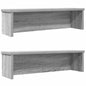 JUNG Vida Küchenregale Stapelbar 2 Stk. Grau Sonoma 50x15x16 cm