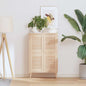 JUNG Vida Schranktüren Lamellen-Design 4 Stk. 39,5x29,5cm Massivholz