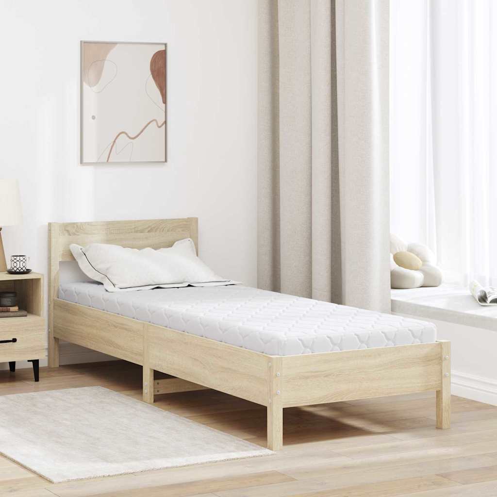 JUNG Vida Matratze Weiß 80 x 200 cm Jacquard-Stoff