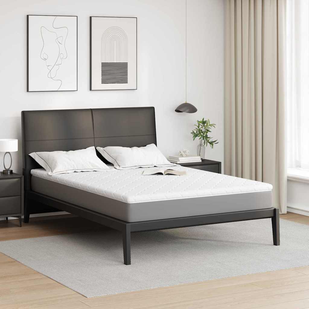 JUNG Vida Kokosnuss Topper Weiß 160 x 200 cm Jacquard-Stoff