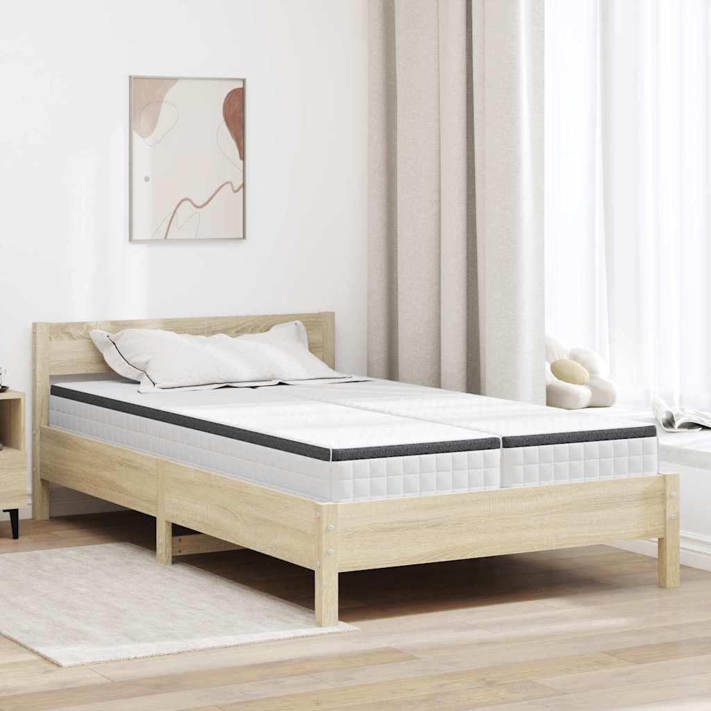 JUNG Vida Matratze 2 pcs Weiß und Grau 60 x 200 cm Bonell Feder