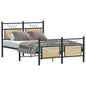 JUNG Vida Bettgestell ohne Matratze Sonoma-Eiche 120x190 cm Holzwerkstoff