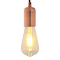 JUNG Vida Lampenfassungen 2 Stk. Rot-Bronze E27