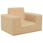 JUNG Vida Kindersofa Creme Weich Plüsch