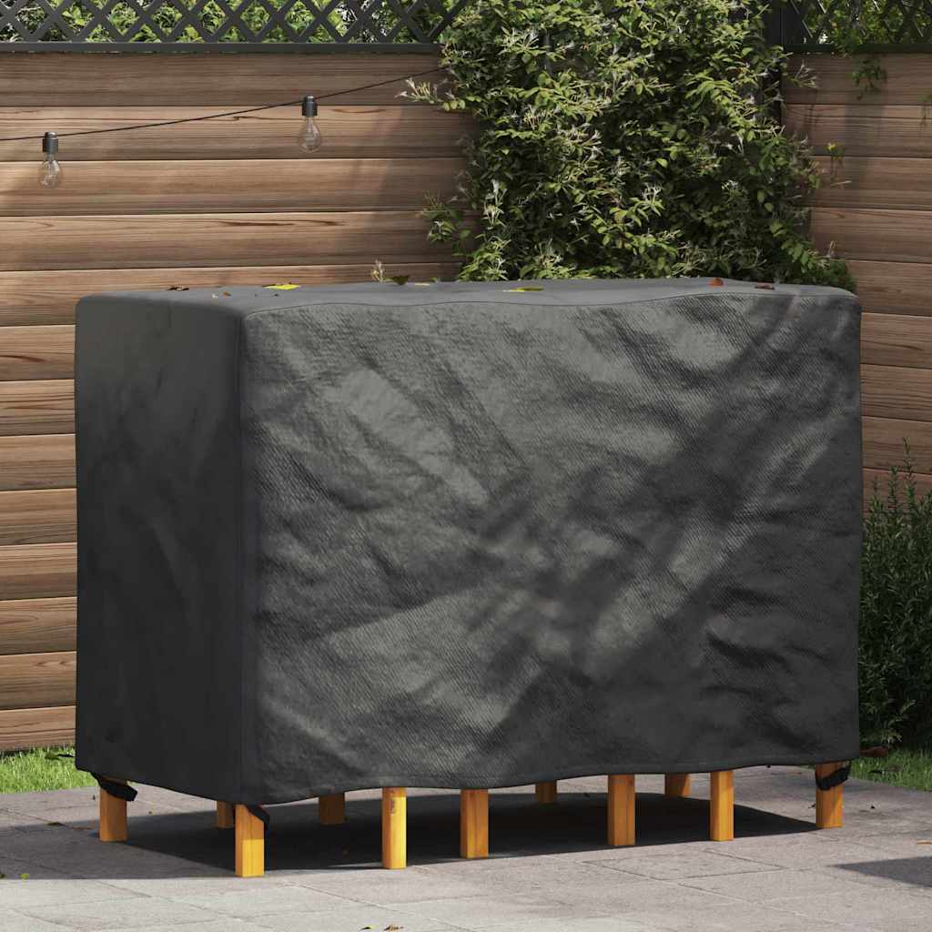 JUNG Vida Möbelbezug Uni Schwarz 130 x 80 x 70 cm 210D