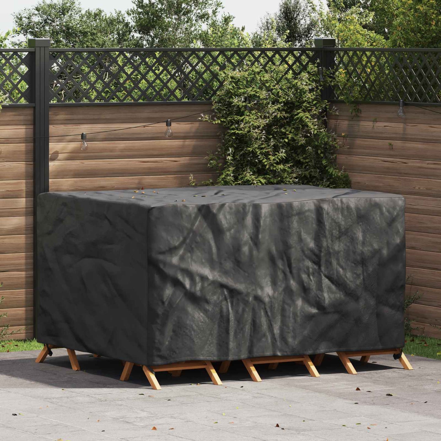 JUNG Vida Möbelbezug Uni Schwarz 180 x 140 x 90 cm 420D