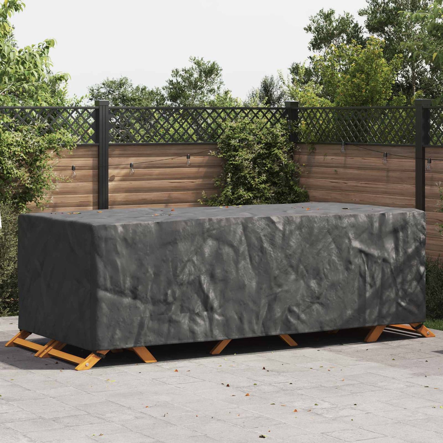 JUNG Vida Möbelbezug Uni Schwarz 300 x 140 x 90 cm 420D