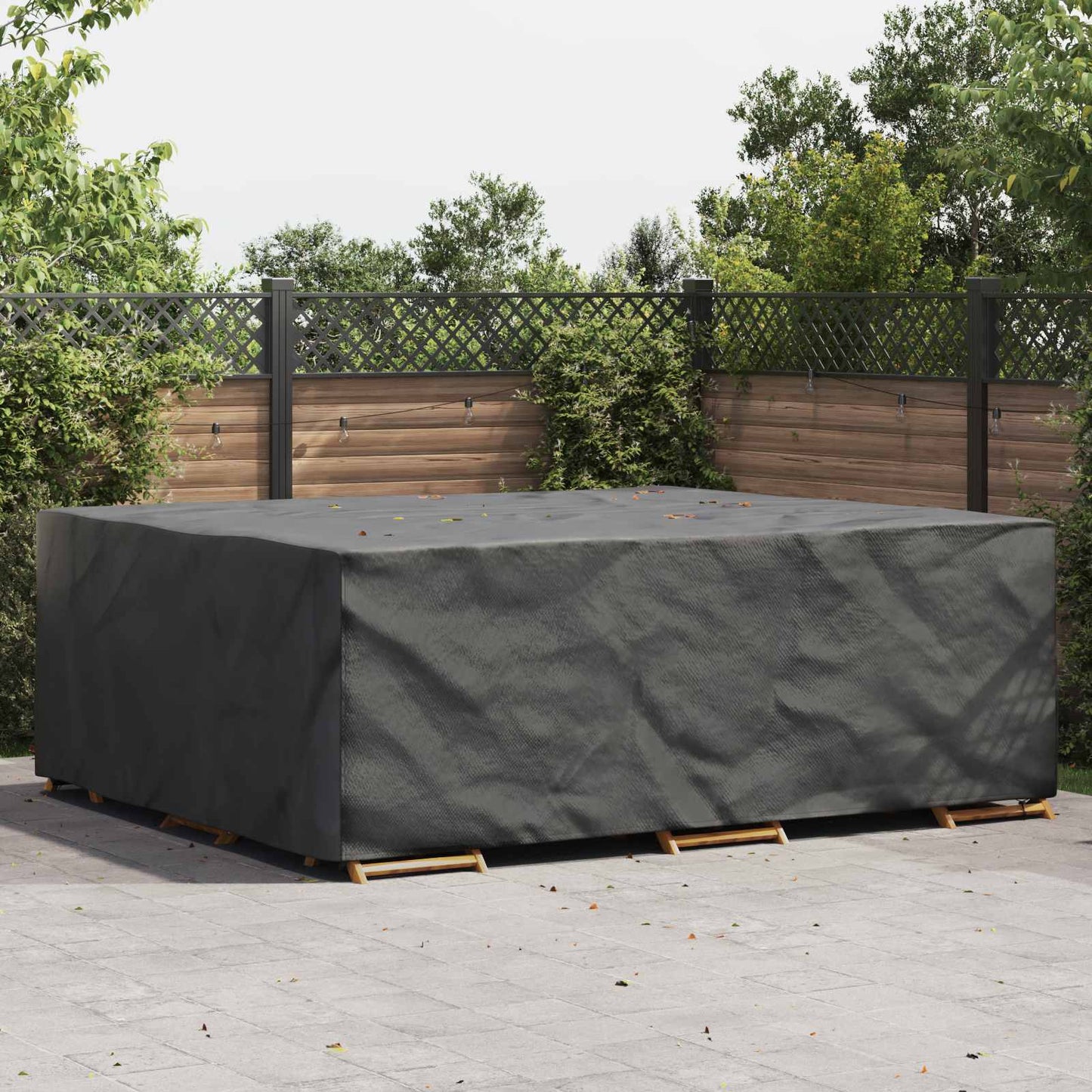 JUNG Vida Möbelbezug Uni Schwarz 300 x 250 x 70 cm 210D