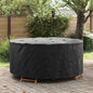 JUNG Vida Gartenmöbelabdeckung Schwarz 200 x 200 x 105 cm 210D-Gewebe