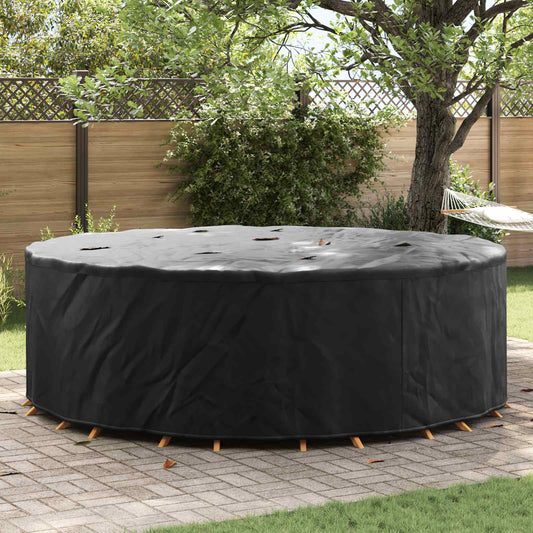 JUNG Vida Gartenmöbelabdeckung Schwarz 279 x 279 x 71 cm 600D-Gewebe