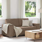JUNG Vida Sofa Cappuccino 180 x 80 x 84 cm Stoff