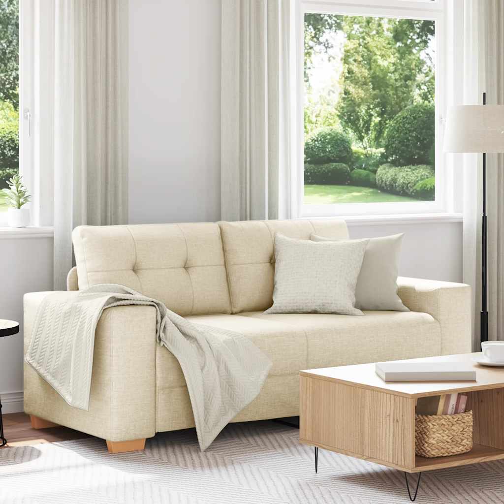 JUNG Vida Loveseat-Sofa Leinen 180x77x82 cm
