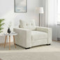 JUNG Vida Sessel Creme 100x78x80 cm Samt