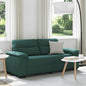 JUNG Vida 2-Sitzer-Sofa Dunkelgrün 180x81x84 cm Stoff