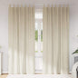 JUNG Vida Verdunkelungsvorhänge 2 pcs Creme 140 x 245 cm Samt