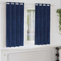 JUNG Vida Verdunkelungsvorhänge 2 pcs Dunkelblau 140 x 175 cm Samt