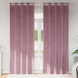 JUNG Vida Verdunkelungsvorhänge 2 pcs Dunkelrosa 140 x 245 cm Samt