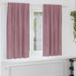 JUNG Vida Verdunkelungsvorhänge 2 pcs Dunkelrosa 140 x 175 cm Samt