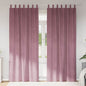 JUNG Vida Verdunkelungsvorhänge 2 pcs Dunkelrosa 140 x 260 cm Samt