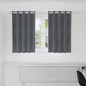 JUNG Vida Verdunkelungsvorhänge 2 pcs Hellgrau 140 x 140 cm Samt