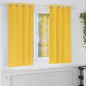 JUNG Vida Verdunkelungs-Vorhänge mit Ringen 2 pcs Senfgelb 175 x 140 cm