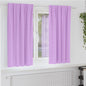 JUNG Vida Verdunkelungs-Vorhänge mit Ringen 2 pcs Lila 175 x 140 cm