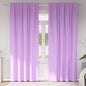 JUNG Vida Verdunkelungs-Vorhänge mit Ringen 2 pcs Lila 260 x 140 cm