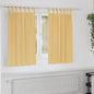 JUNG Vida Verdunkelungs-Vorhänge mit Ringen 2 pcs Beige 140 x 140 cm