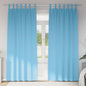 JUNG Vida Verdunkelungs-Vorhänge mit Ringen 2 pcs Himmelblau 225 x 140 cm