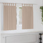 JUNG Vida Verdunkelungs-Vorhänge mit Ringen 2 pcs Taupe 140 x 140 cm