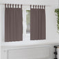 JUNG Vida Verdunkelungs-Vorhänge mit Ringen 2 pcs Dunkelbraun