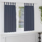 JUNG Vida Verdunkelungs-Vorhänge mit Ringen 2 pcs Anthrazit 175 x 140 cm