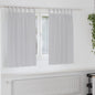 JUNG Vida Verdunkelungs-Vorhänge mit Ringen 2 pcs Hellgrau 140 x 140 cm