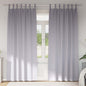 JUNG Vida Verdunkelungs-Vorhänge mit Ringen 2 pcs Metallic Grau