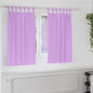 JUNG Vida Verdunkelungs-Vorhänge mit Ringen 2 pcs Lila 140 x 140 cm