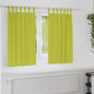 JUNG Vida Verdunkelungs-Vorhänge mit Ringen 2 pcs Grün 140 x 140 cm