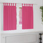 JUNG Vida Verdunkelungs-Vorhänge mit Ringen 2 pcs Helles Pink
