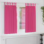 JUNG Vida Verdunkelungs-Vorhänge mit Ringen 2 pcs Helles Pink