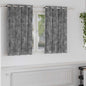 JUNG Vida Samtvorhänge mit Vorhängen 2 pcs Grau 140 x 140 cm Samt