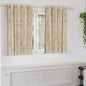 JUNG Vida Samtvorhänge mit Vorhängen 2 pcs Creme 140 x 140 cm Samt