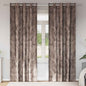 JUNG Vida Samtvorhänge mit Vorhängen 2 pcs Cappuccino 260 x 140 cm Samt