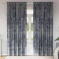 JUNG Vida Samtvorhänge mit Vorhängen 2 pcs Silber Grau 245 x 140 cm Samt